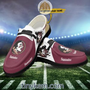 Florida State Seminoles Customized Canvas Loafer Dude Shoes2B7 tPwa1