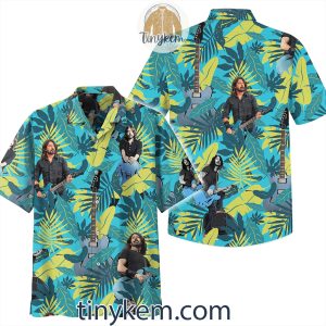 Foo Fighters Tropical Hawaiian Shirt2B2 yAKCE
