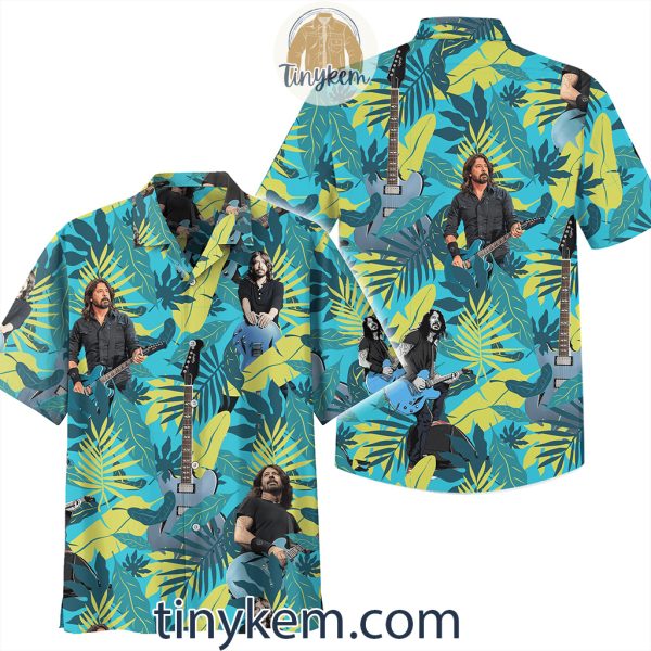 Foo Fighters Tropical Hawaiian Shirt
