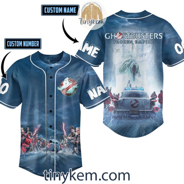 Forzen Empire Ghostbusters Customized Baseball Jersey