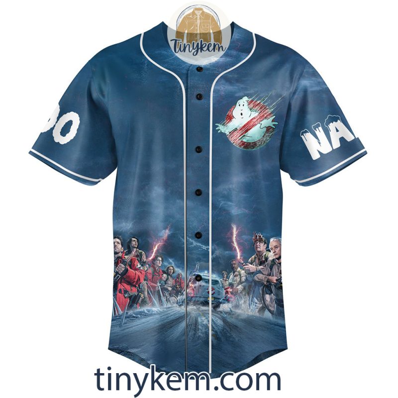 Forzen Empire Ghostbusters Customized Baseball Jersey - Tinykem