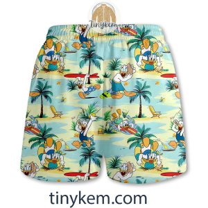 Funny Donald Duck Beach Shorts Stop Staring At My D2B3 oeQ3C