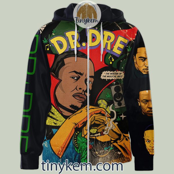 Funny Weed Dr Dre Zipper Hoodie