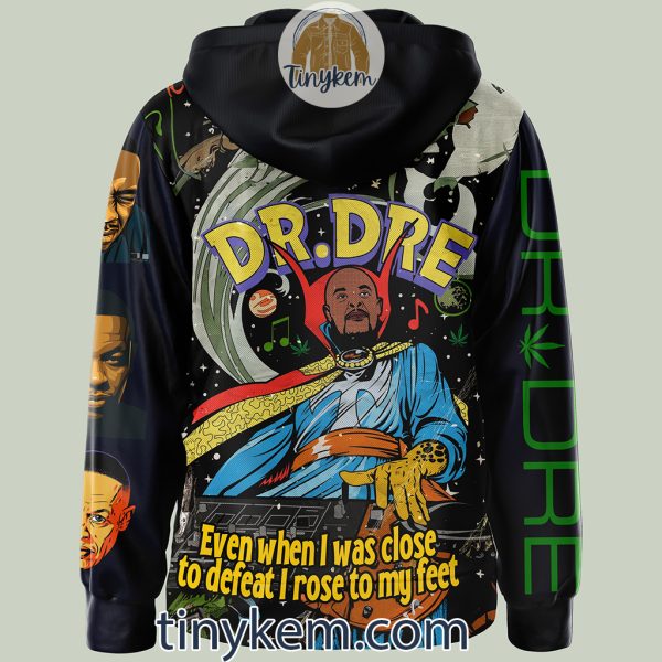 Funny Weed Dr Dre Zipper Hoodie