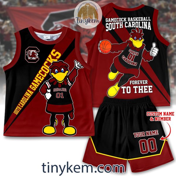 Gamecocks Customized Basketball Suit Jersey