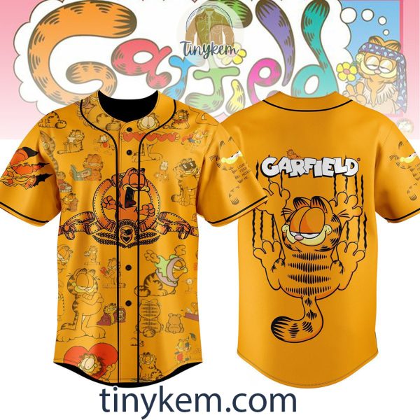 Garfield Customized Baseball Jersey