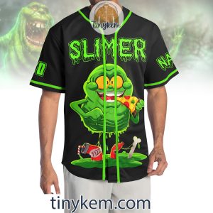 Ghostbuster Slimer Customized Baseball Jersey Ive Been Slimed2B2 bzwqh