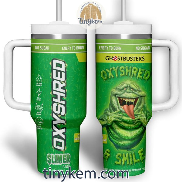 Ghostbusters Oxyshred & Smile Customized 40 Oz Tumbler