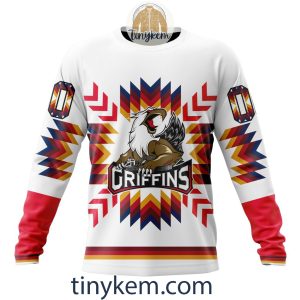 Grand Rapids Griffins Native Pattern Design Hoodie Tshirt Sweatshirt2B4 KFoET