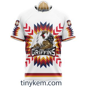 Grand Rapids Griffins Native Pattern Design Hoodie Tshirt Sweatshirt2B6 PFThC
