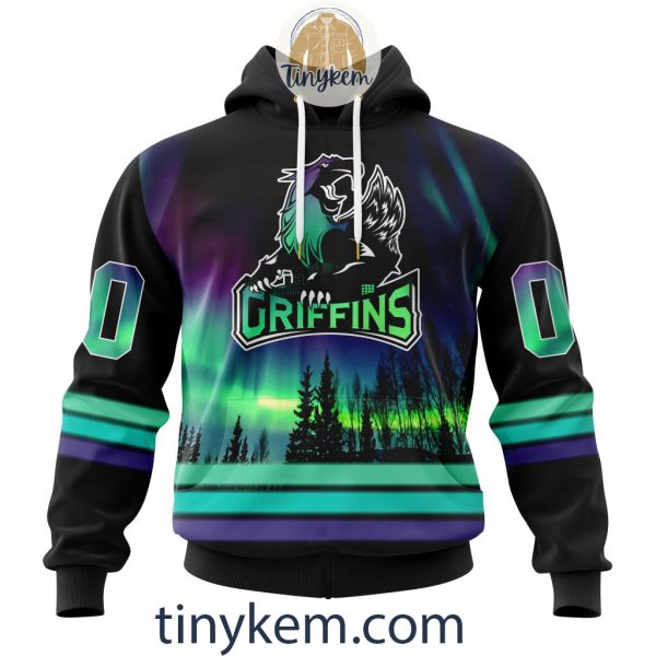 Grand Rapids Griffins Northern Lights Hoodie, Tshirt, Sweatshirt