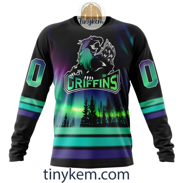 Grand Rapids Griffins Northern Lights Hoodie, Tshirt, Sweatshirt