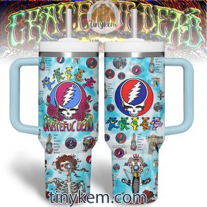Grateful Dead 40Oz Tumbler: Best Gift For Independence Day