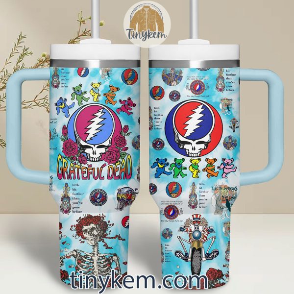 Grateful Dead 40Oz Tumbler: Best Gift For Independence Day