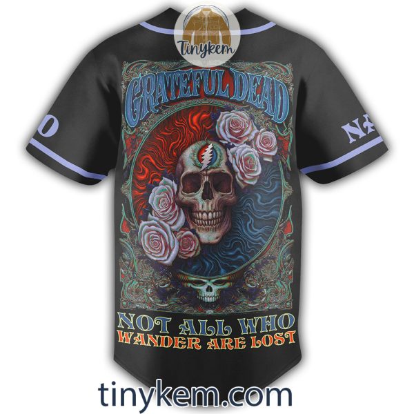 Grateful Dead In My Heart Customized Baseball Jersey