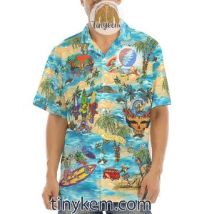 Grateful Dead Summer Beach Hawaiian Shirt2B2 4gLx5