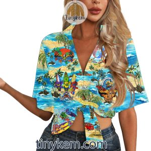 Grateful Dead Summer Beach Hawaiian Shirt2B4 SoWnt