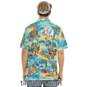 Grateful Dead Summer Beach Hawaiian Shirt2B5 PIT84