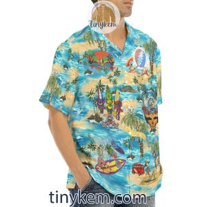 Grateful Dead Summer Beach Hawaiian Shirt2B6 oDTpO