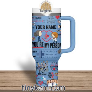 Greys Anatomy Icons Bundle Customized 40 Oz Tumbler Youre My Person2B3 GTX8H