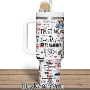 Greys Anatomy Icons Bundle Customized 40 Oz Tumbler Youre My Person2B5 Z7VN9