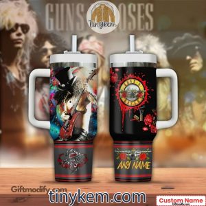 Guns N Roses Slash Customized 40Oz Tumbler