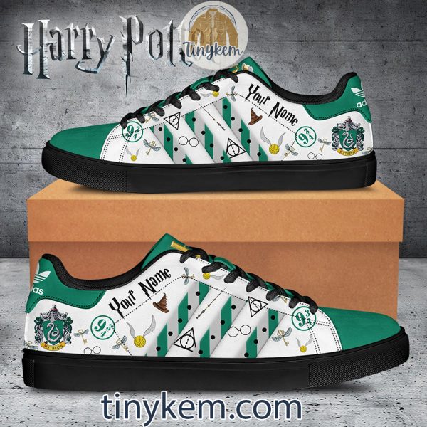 Harry Potter Customized Leather Skate Shoes