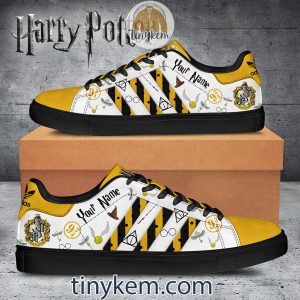 Harry Potter Customized Leather Skate Shoes2B12 jINkT