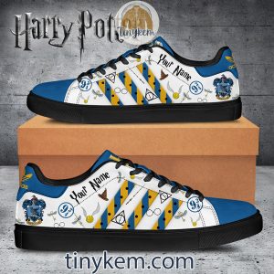 Harry Potter Customized Leather Skate Shoes2B4 5pd1S
