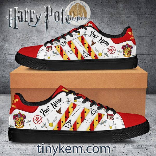 Harry Potter Customized Leather Skate Shoes