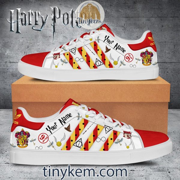 Harry Potter Customized Leather Skate Shoes