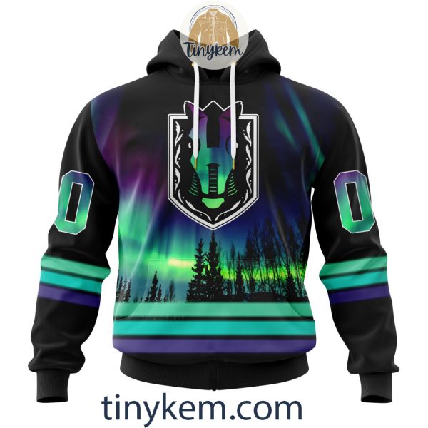 Henderson Silver Knights Northern Lights Hoodie, Tshirt, Sweatshirt