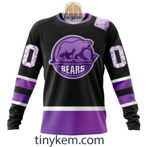 Hershey Bears Hockey Fight Cancer Hoodie Tshirt2B4 PSAJv