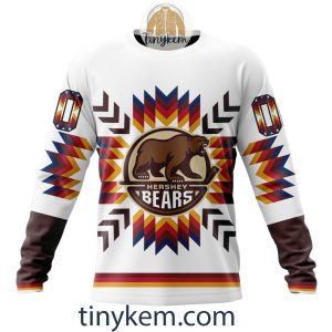 Hershey Bears Native Pattern Design Hoodie Tshirt Sweatshirt2B4 inwHz