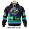 Henderson Silver Knights Hockey Fight Cancer Hoodie, Tshirt