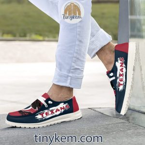 Houston Texans Dude Canvas Loafer Shoes2B11 qARSH