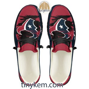 Houston Texans Dude Canvas Loafer Shoes2B5 pNM8V
