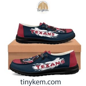 Houston Texans Dude Canvas Loafer Shoes2B6 bFoDA