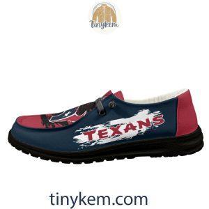 Houston Texans Dude Canvas Loafer Shoes2B8 Dv9H4