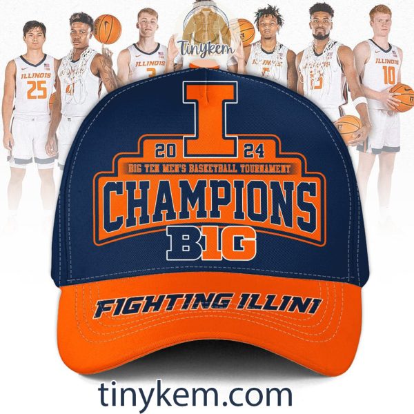 Illinois Fighting Illini Big Ten Champions 2024 Classic Cap