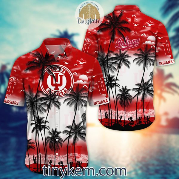 Indiana Hoosiers Summer Coconut Hawaiian Shirt