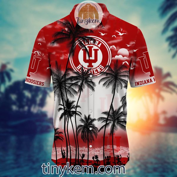 Indiana Hoosiers Summer Coconut Hawaiian Shirt