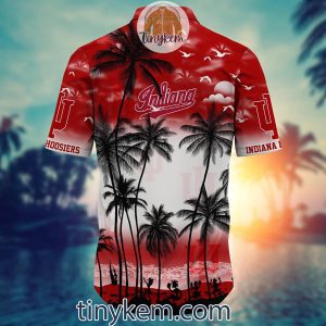 Indiana Hoosiers Summer Coconut Hawaiian Shirt2B3 qJNP4