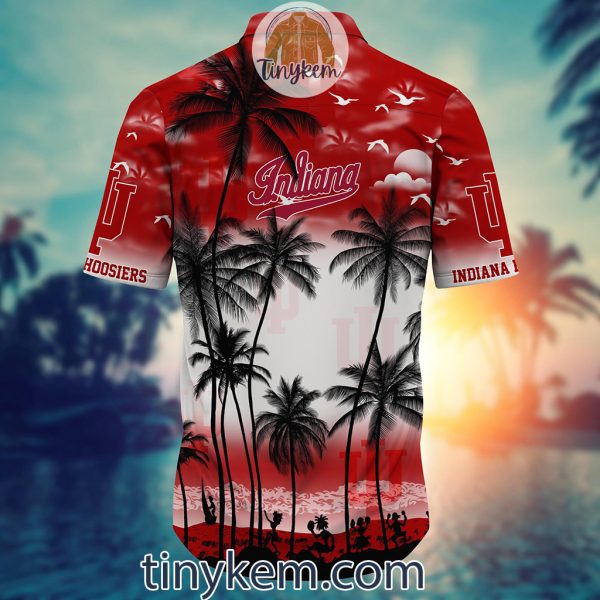 Indiana Hoosiers Summer Coconut Hawaiian Shirt