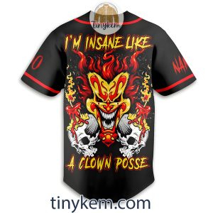 Insane Clown Posse Customized Baseball Jersey2B3 TWLgv