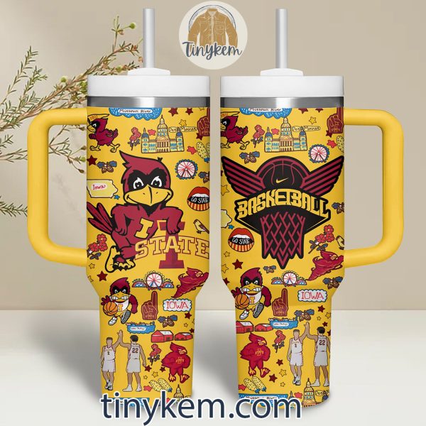 Iowa State Cyclones Icons 40Oz Tumbler