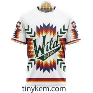 Iowa Wild Native Pattern Design Hoodie Tshirt Sweatshirt2B6 xQz7G