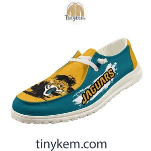 Jacksonville Jaguars Dude Canvas Loafer Shoes2B2 PgXQ9