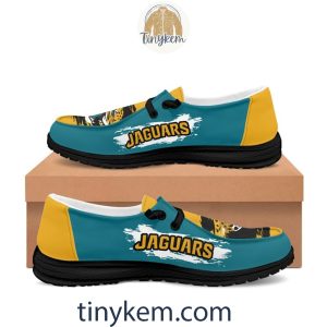 Jacksonville Jaguars Dude Canvas Loafer Shoes2B5 UTKcR