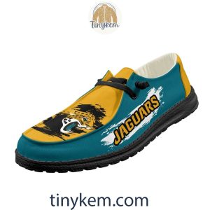 Jacksonville Jaguars Dude Canvas Loafer Shoes2B6 z820H
